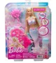 Papusa Barbie Sirena stralucitoare, cu functie de facut baloane de sapun foto
