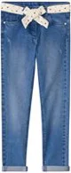 Orchestra Blugi skinny cu centura Dark Blue foto