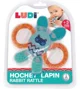 Погремушка Ludi Зайчик голубой foto
