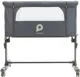 Patut co-sleeper cu roti Premaman Bisoo Grey foto