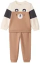 Orchestra Set 2 piese Brown Teddy - hanorac si pantaloni foto