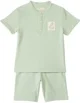 Orchestra Set 2 piese Green Tennis Club - tricou si pantaloni scurti foto