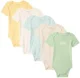 Orchestra Set 5 body cu maneca scurta Retro Pastels foto