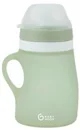 Sticla ergonomica de apa din silicon Babymoov Green foto