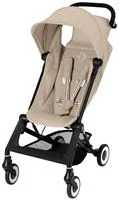 Carucior de plimbare compact Cybex Agis Matt Black Almond Beige foto