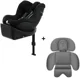 Scaun auto Cybex Sirona Gi Plus cu insert Moon Black, 40-105 cm foto