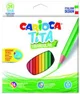 Creioane colorate Carioca Tita triunghi, 24 buc. foto