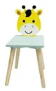 Scaunel din lemn pentru copii U-Grow Giraffe foto