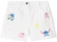 Orchestra Pantaloni scurti din denim cu imprimeu Stitch foto