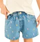 Orchestra Pantaloni scurti din denim cu imprimeu Flowers foto