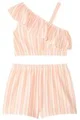 Orchestra Комплект 2 в 1 Pink Stripes - асимметричный топ и шорты foto