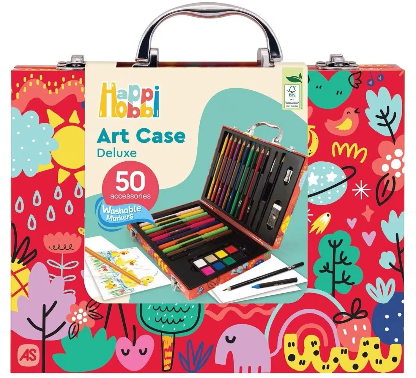 image for Набор для рисования AS Toys HappiHobbi Deluxe, 50 шт. foto