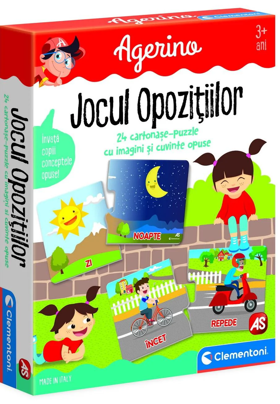 image for Joc educativ Agerino "Jocul Opozitiilor" RO foto