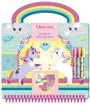 Творческий набор Unicorn Totum с трафаретами, наклейками, игровыми листами и ручками foto