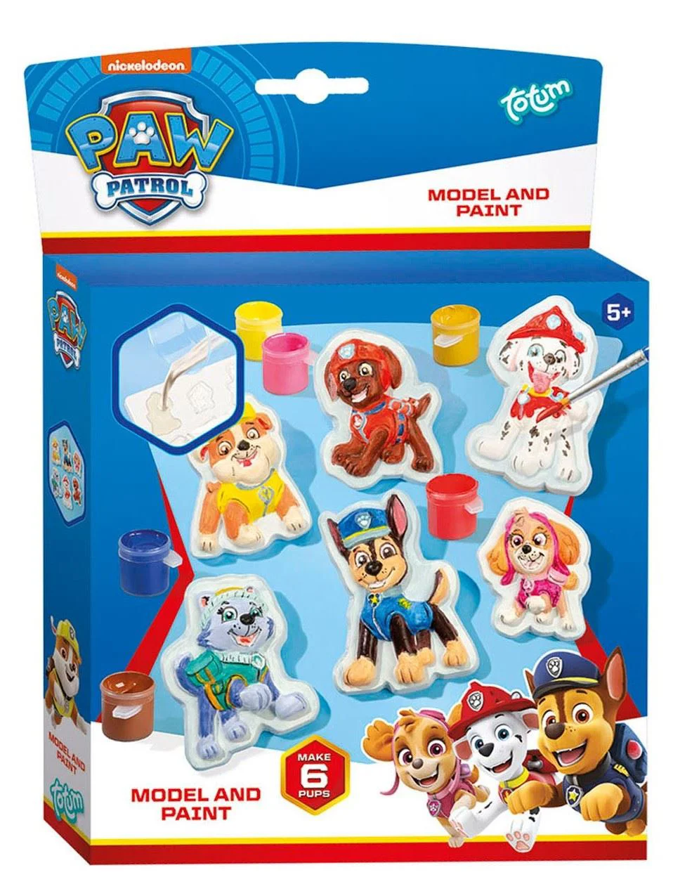 image for Творческий набор для отливки и раскрашивания гипсовых фигурок Totum Paw Patrol foto