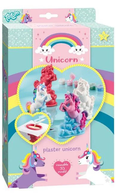 image for Творческий набор для отливки и раскрашивания гипсовых фигурок Totum Unicorn foto