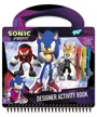 Творческий набор Sonic Totum с трафаретами, наклейками, игровыми листами и ручками foto