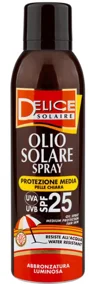 Ulei-spray pentru protectie solara Delice Solaire SPF25, 150 ml foto