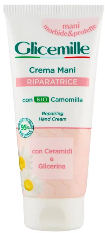 image for Crema regeneranta de maini Glicemille cu glicerina, musetel si ceramide, 100 ml foto