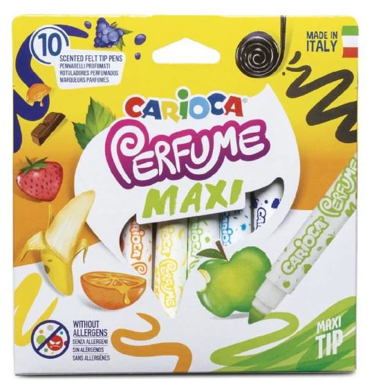 image for Set carioci parfumate Carioca Perfume Maxi, 10 buc. foto