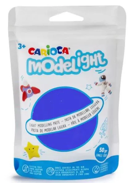 image for Plastilina moale Carioca Albastru, 50 g foto