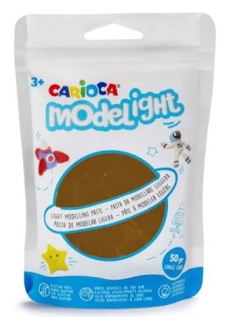 image for Мягкий пластилин Carioca Коричневый, 50 г foto