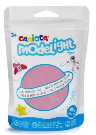 image for Plastilina moale Carioca Roz, 50 g foto