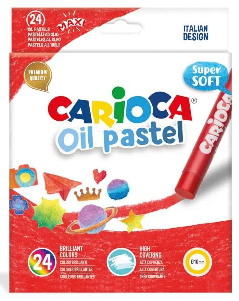 image for Set pasteluri Carioca Maxi, 24 buc. foto
