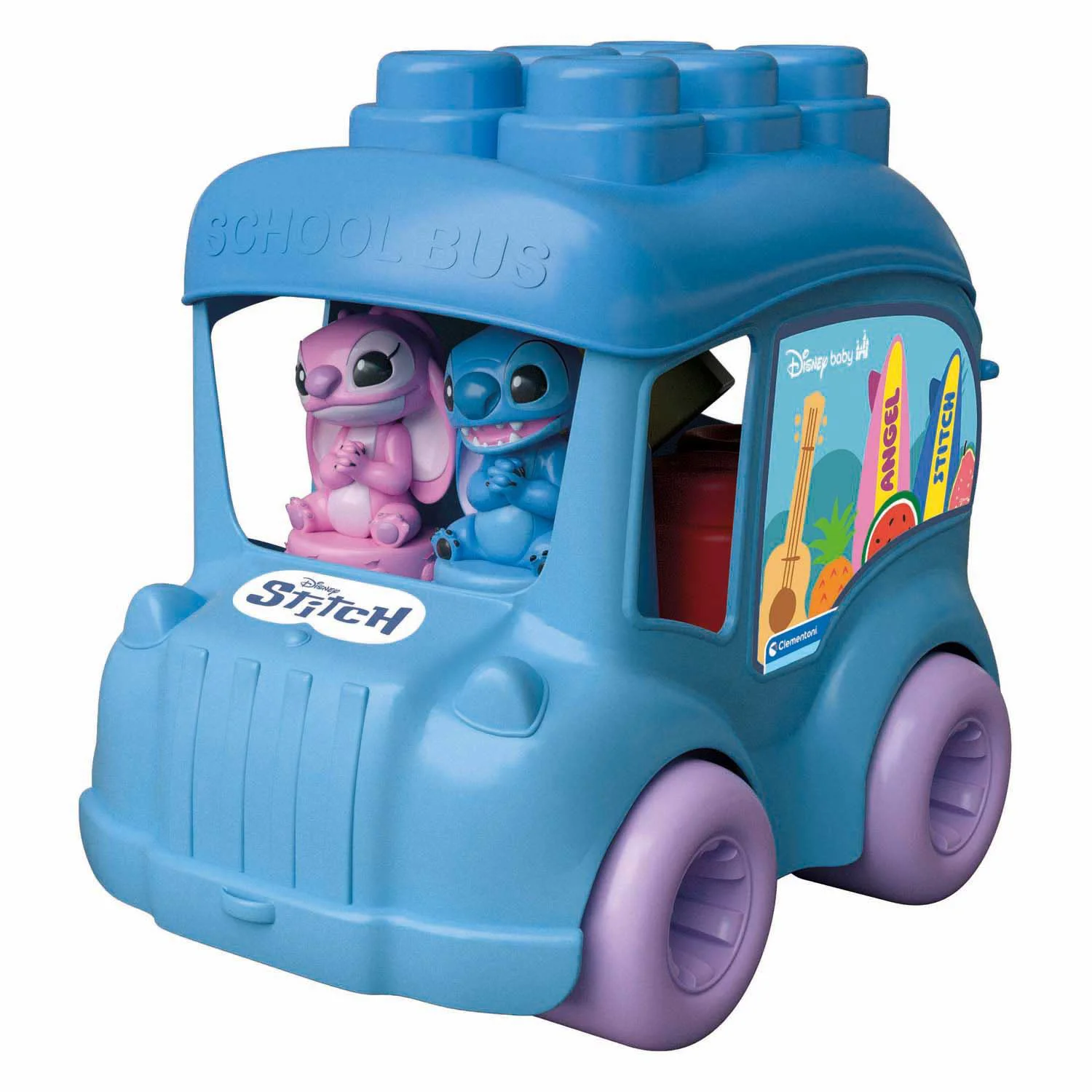 image for Set de joaca autobuz Clementoni 2 in 1 Stitch & Angel foto