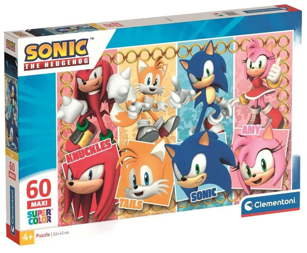 Puzzle Clementoni Sonic, 60 el. foto