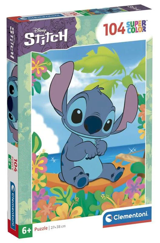 image for Puzzle Clementoni Disney Stitch, 104 el. foto