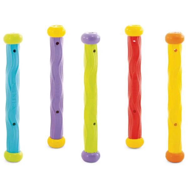 Set de joaca subacvatic Intex Betisoare, 6+ ani, 5 buc. foto