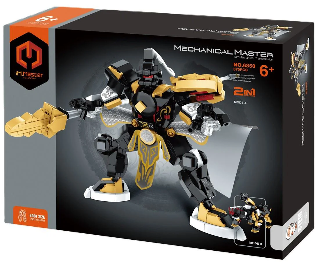 Set de constructie 2 in 1 iM.Master "Cei cinci Generali Tigri: Zhang Fei", 370 el. foto