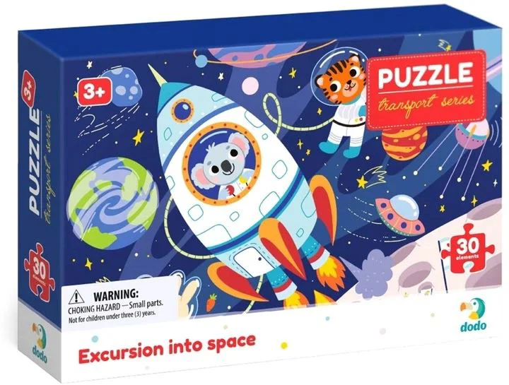 Puzzle Dodo Excursie in spatiu, 30 el. foto