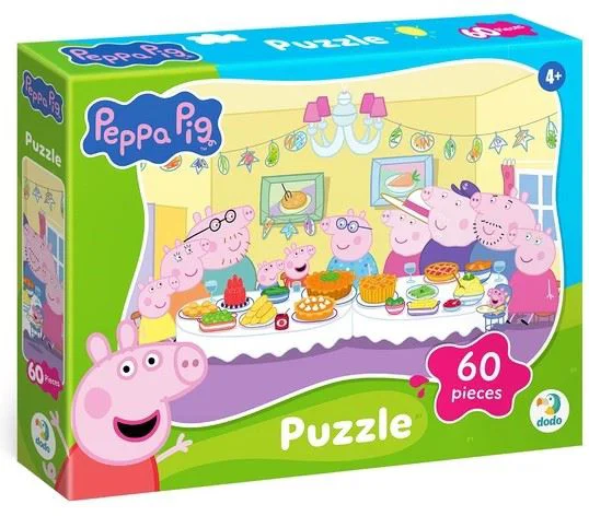 Puzzle Dodo Familia impreuna. Peppa Pig, 60 el. foto