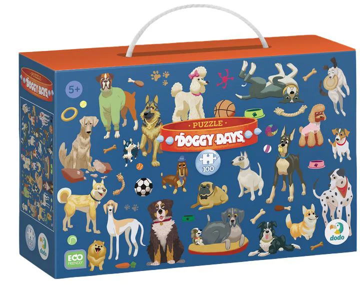 Puzzle Dodo Doggy Days, 100 el. foto