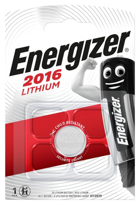 image for Baterie Lithium Energizer CR 2016, 1 buc. foto