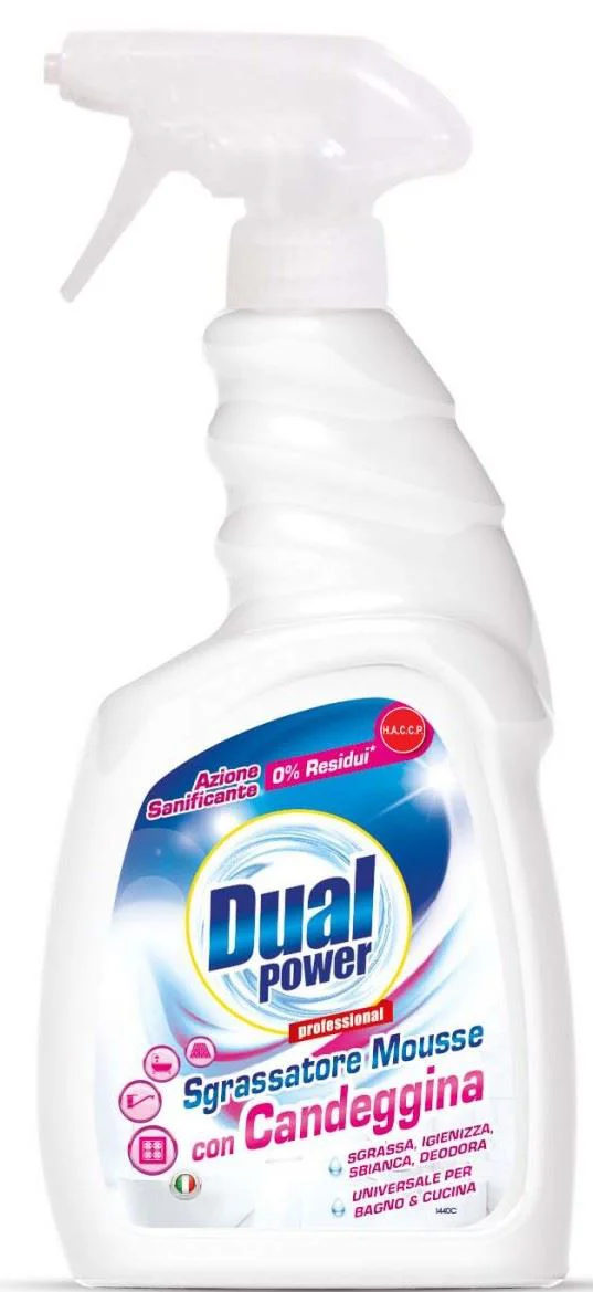 image for Spray cu clor activ pentru actiune antibacteriana Dual Power Candeggina, 750 ml foto