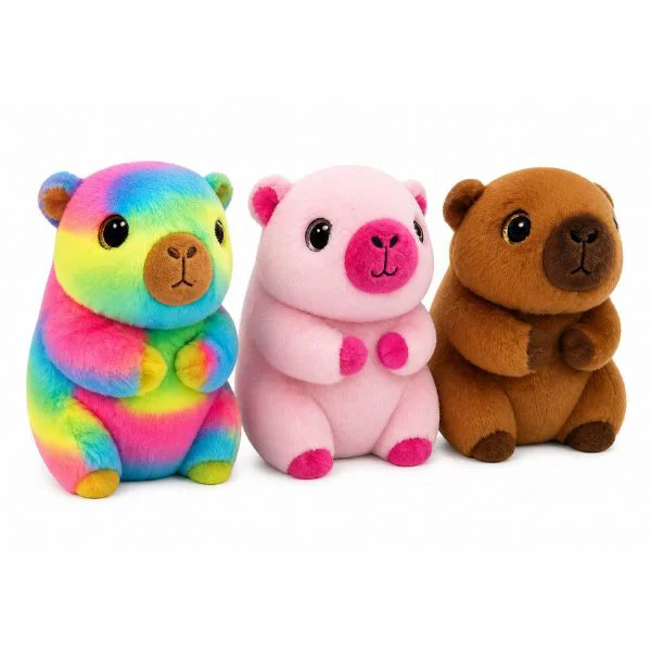Jucarie de plus TY Beanie Babies Capibara, 15 cm foto