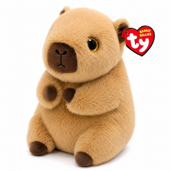 Jucarie de plus TY Beanie Bellies Capibara, 24 cm foto