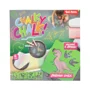 Набор мелков Dinosaur Toi-Toys, 6 шт. + 4 трафарета foto