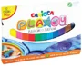 Plastilina Carioca Plasty, 12 culori, 150 g foto