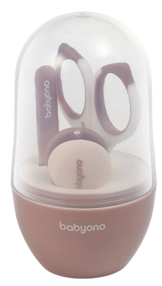 image for Set manichiura in husa BabyOno Brown, 3 piese foto
