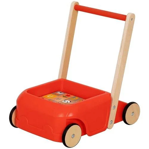 Antepremergator din lemn cu cuburi Tooky Toy foto
