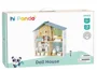 Casa de papusi din lemn cu figurine Tooky Toy, 14 buc. foto