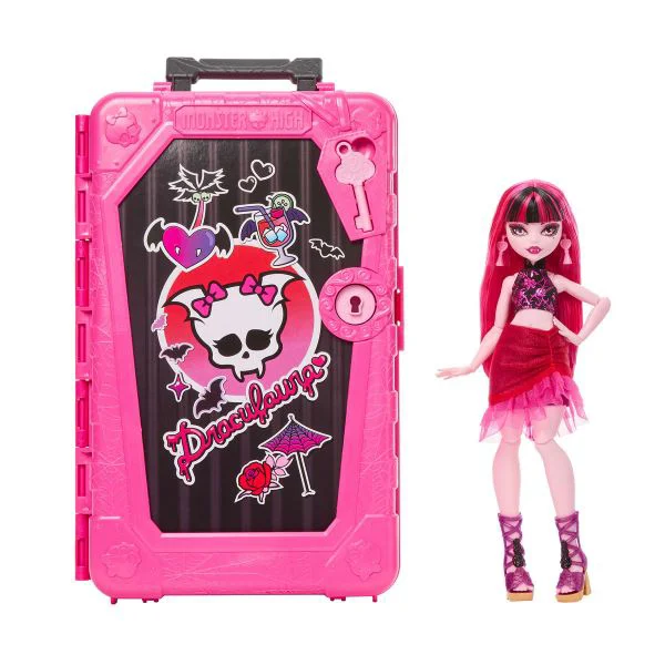 image for Игровой набор Monster High Skulltimate Secrets Дракулаура, с аксессуарами foto