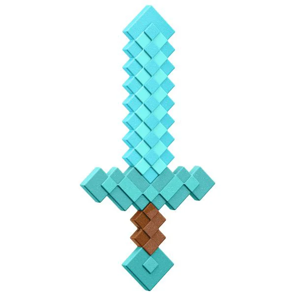 image for Пиксельный меч для ролевых игр Mattel Minecraft foto