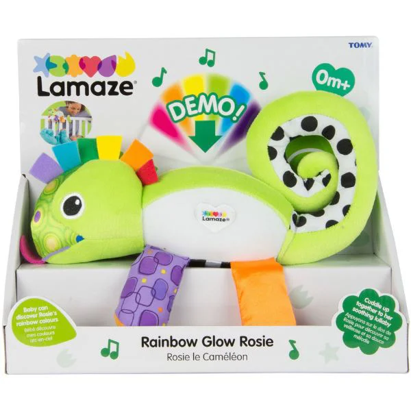 image for Jucarie cu sunete si lumina Tomy Cameleonul Rosie Lamaze foto