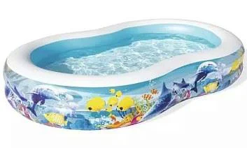 image for Piscina gonflabila Bestway "Lumea subacvatica", 262x157x46 cm, 544 L foto