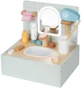 Деревянный игровой набор Tooky Toy Ванная с аксессуарами foto